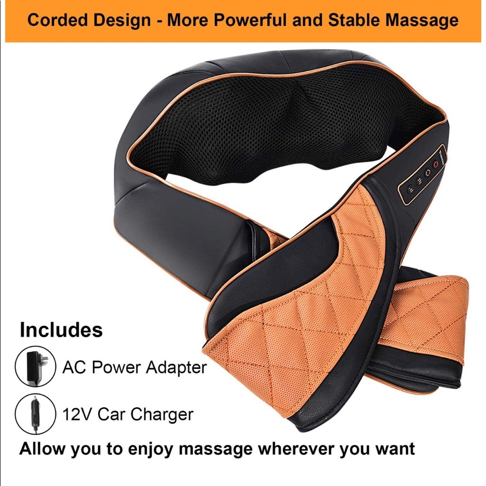 NEW Triducna Shiatsu Massager with Heat